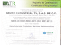 ISO 9001:2015 GITV