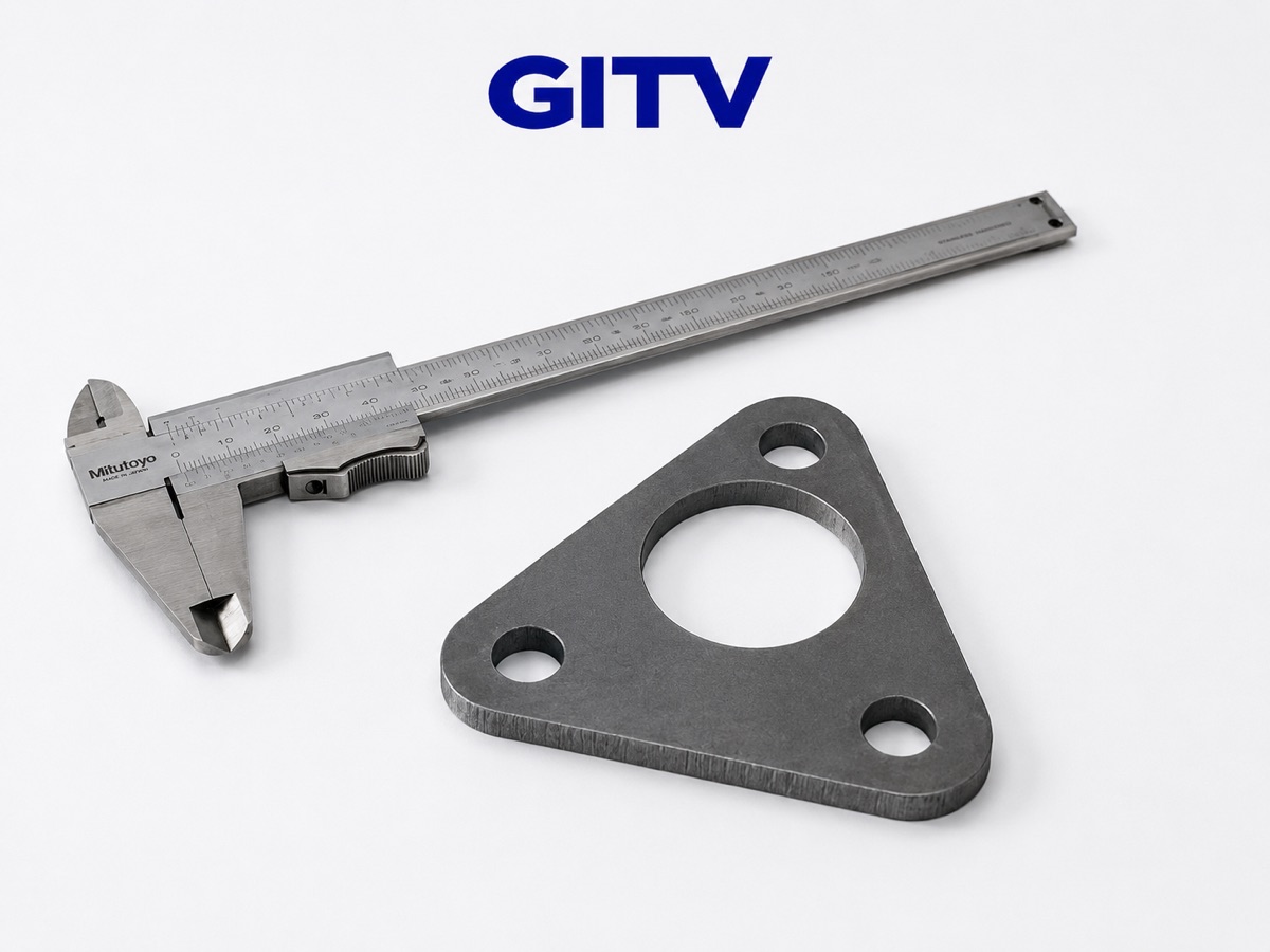 Corte y doblez CNC GITV — lámina de acero